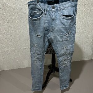 SALE Young Men’s Jordan Craig Legacy Edition Jeans with distressed look in front